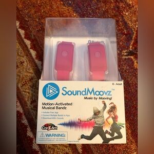 SoundMoovz motion activated musical bandz NWT